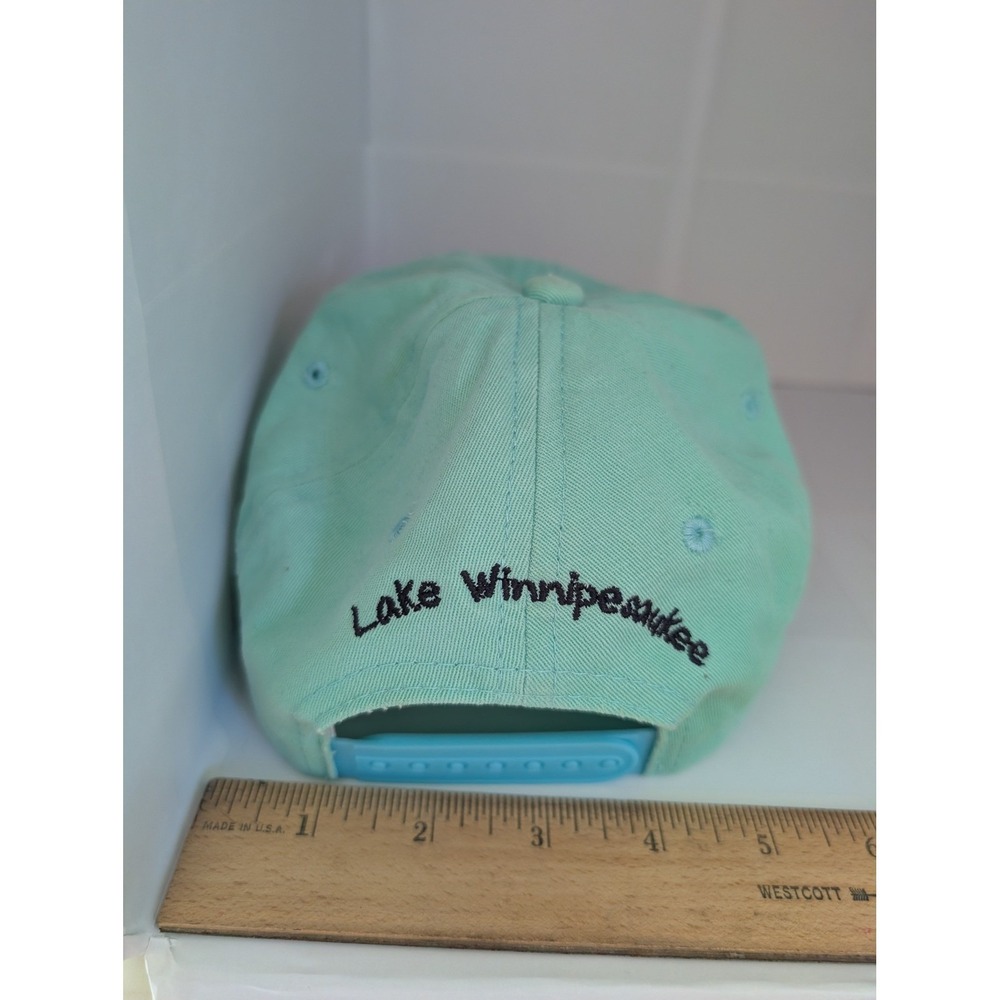 Julie + Joe Baseball Hat Toddler Boy Lake Winnipesaukee Fish Snapback Green 1-2T - Picture 9 of 13